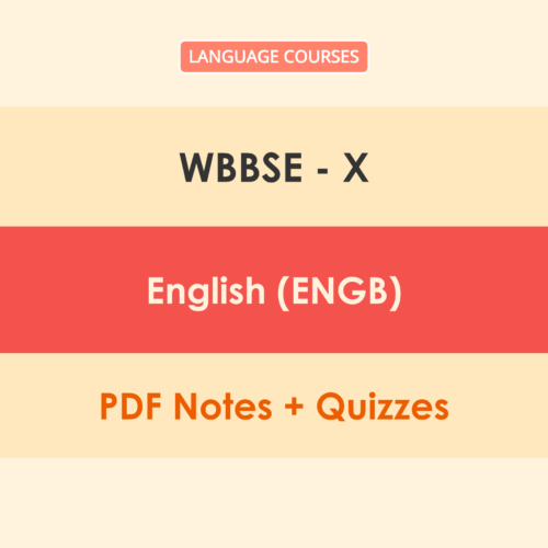 wbbse 10 english WBBSE 10 English Solutions PDF